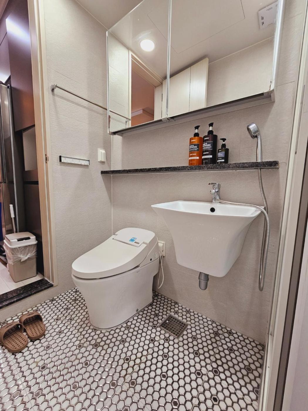 환상적인 뷰의 옐로우 하우스 Appartement Seoel Buitenkant foto